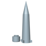 Redstone Missile Nose Cone Unassembled