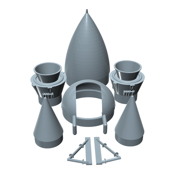 Engine Cone Space Shuttle Engine Cones