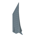 Maxi V-2 Fin Can Upgrade Kit Side Fin Detail
